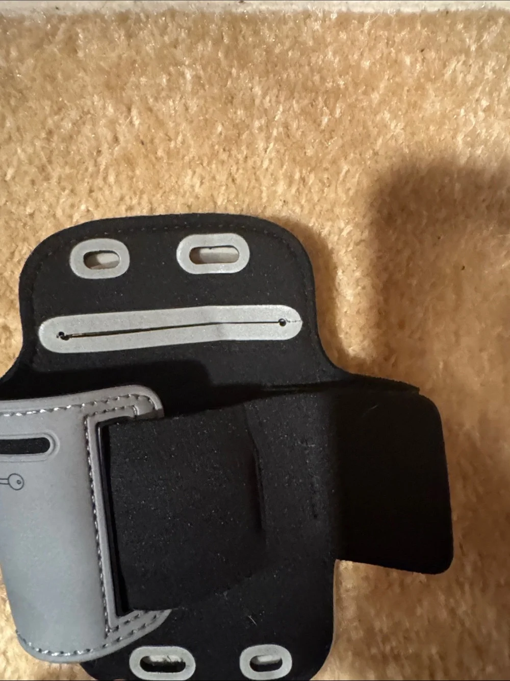 Sport-Line Grey Running Armband Phone Holder